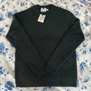 Topman Dark Green Men's Sweater Size XL